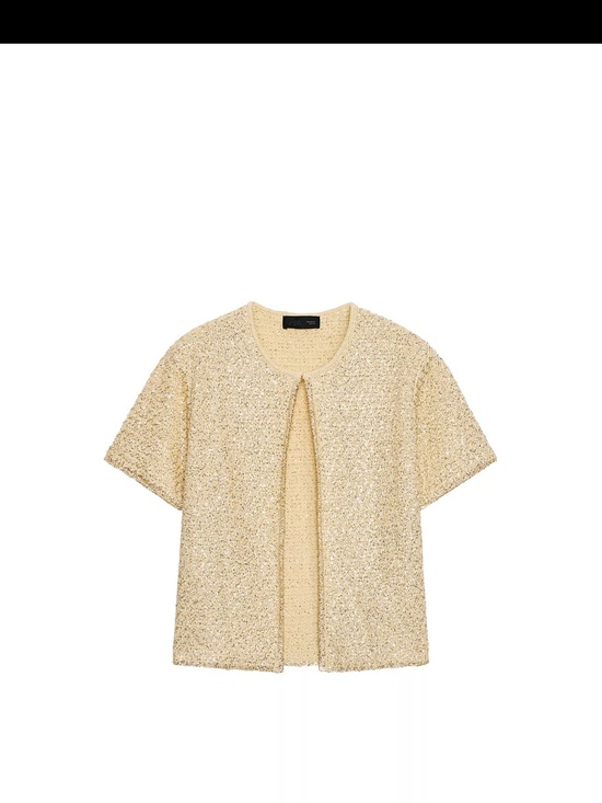 Zara Tops - Zara sequin knit cardigan